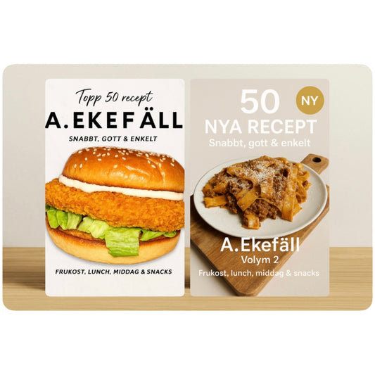 Alla 100 recept (endast 199kr)